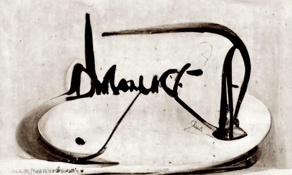Signatur von Marcel Duchamp